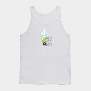 Purrfect matcha Tank Top